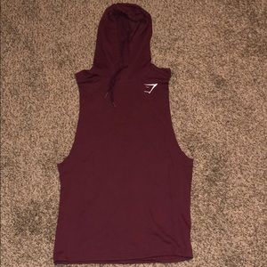 Gymshark tank top hoodie